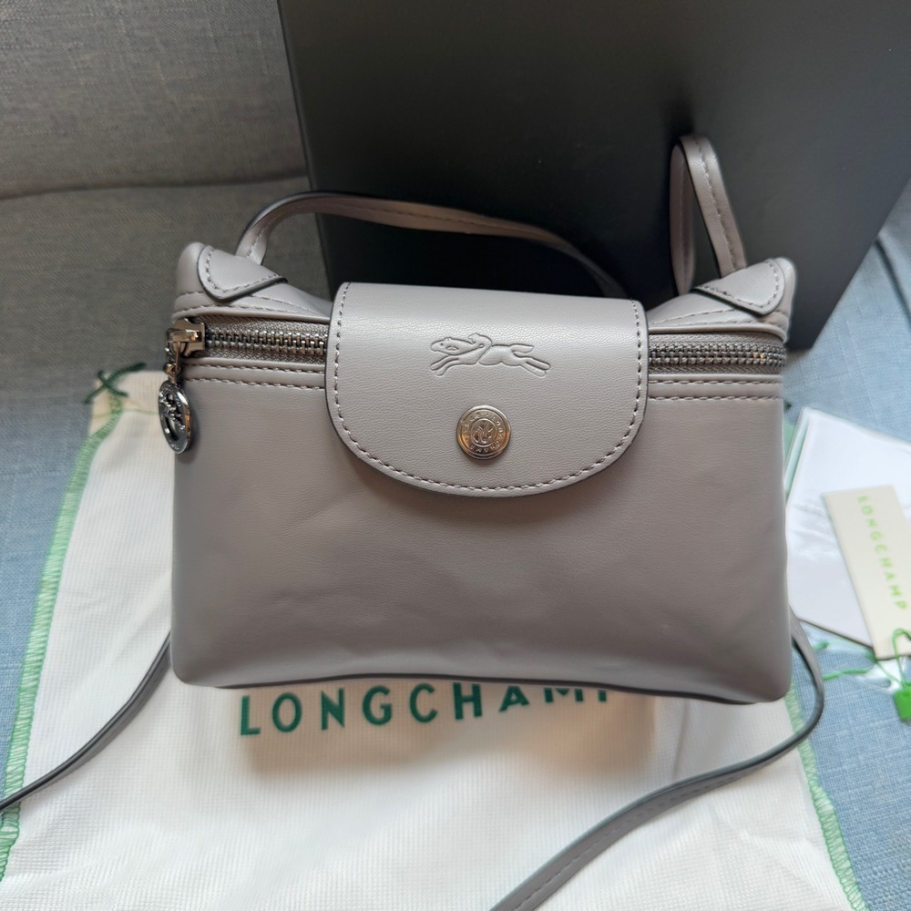 Longchamp Le Pliage Xtra Xs Crossbody Bag in Black